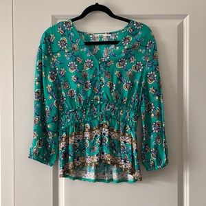 Floral blouse by Mi Ami